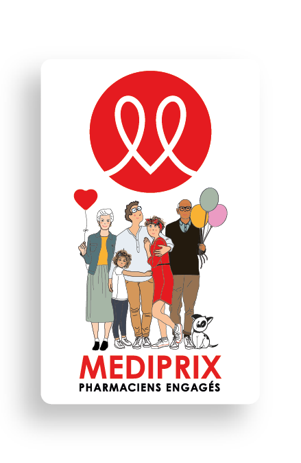 illustration carte fidélité Mediprix